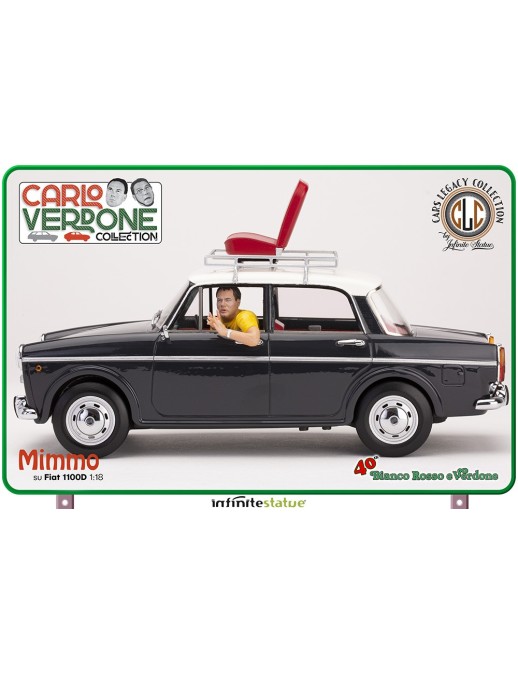 Infinite Statue Cars Legacy Collection Mimmo su Fiat 1100