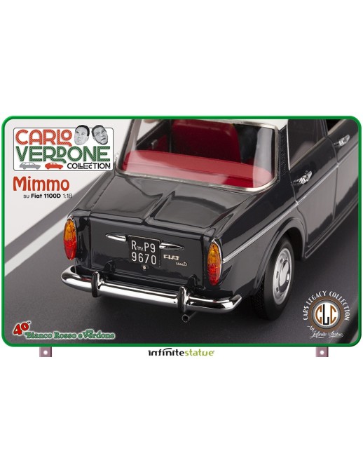 Infinite Statue Cars Legacy Collection Mimmo su Fiat 1100