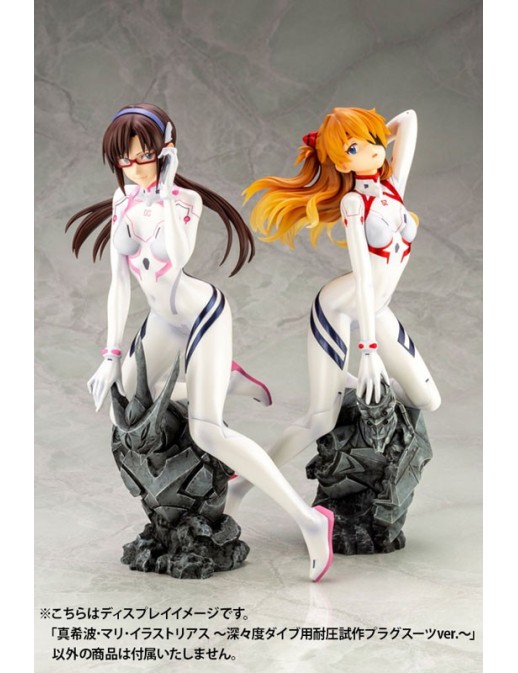 Kotobukiya Evangelion Thrice Upon a Time Mari Makinami Illustrious White Plugsuit Version