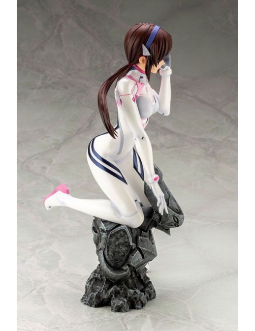 Kotobukiya Evangelion Thrice Upon a Time Mari Makinami Illustrious White Plugsuit Version