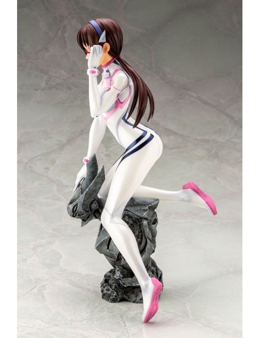 Kotobukiya Evangelion Thrice Upon a Time Mari Makinami Illustrious White Plugsuit Version