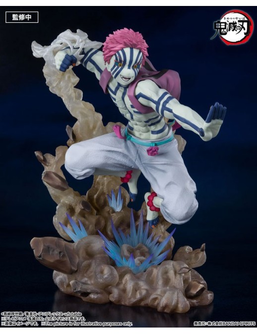 Bandai Figuarts Zero Demon Slayer Kimetsu No Yaiba Akaza Sanjoza Jinjin no San