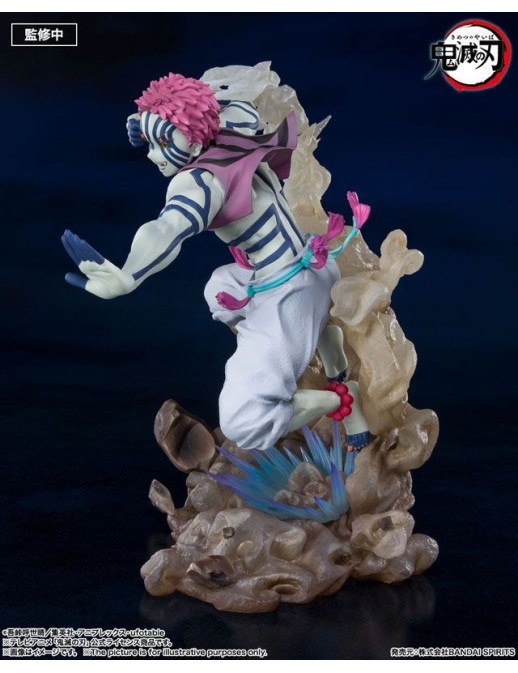 Bandai Figuarts Zero Demon Slayer Kimetsu No Yaiba Akaza Sanjoza Jinjin no San