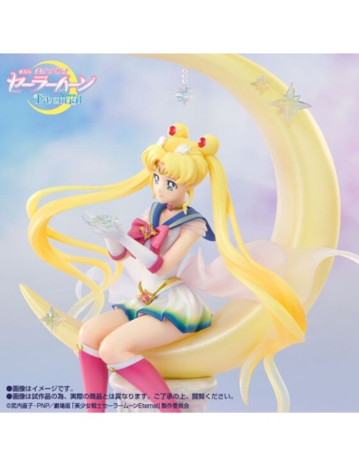 Bandai Figuarts Zero Chouette Super Sailor Moon Bright Moon & Legendary Silver Crystal