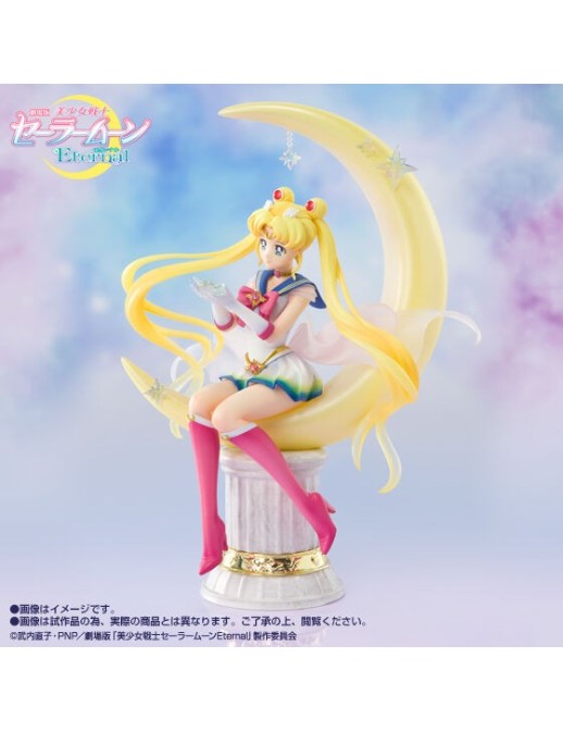 Bandai Figuarts Zero Chouette Super Sailor Moon Bright Moon & Legendary Silver Crystal