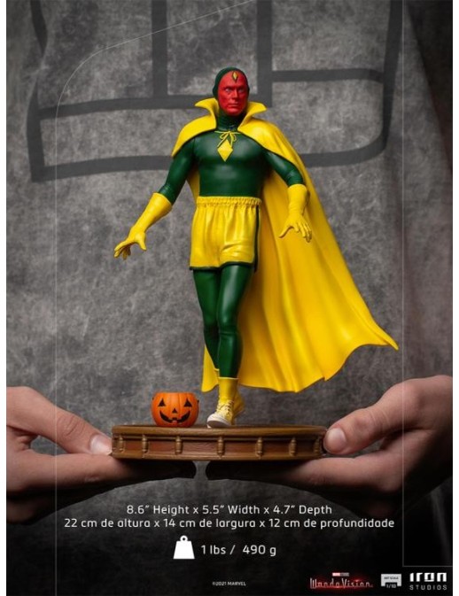 Iron Studio Art Scale 1/10 Scale WandaVision Vision Halloween Version