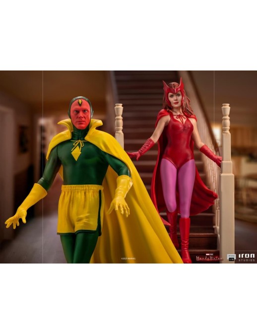 Iron Studio Art Scale 1/10 Scale WandaVision Vision Halloween Version