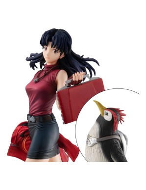 Megahouse Gals Series Neon Genesis Evangelion Misato Katsuragi & PenPen MegaTrea Shop Exclusive