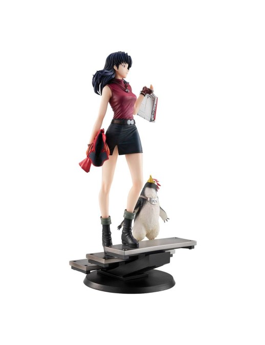 Megahouse Gals Series Neon Genesis Evangelion Misato Katsuragi & PenPen MegaTrea Shop Exclusive