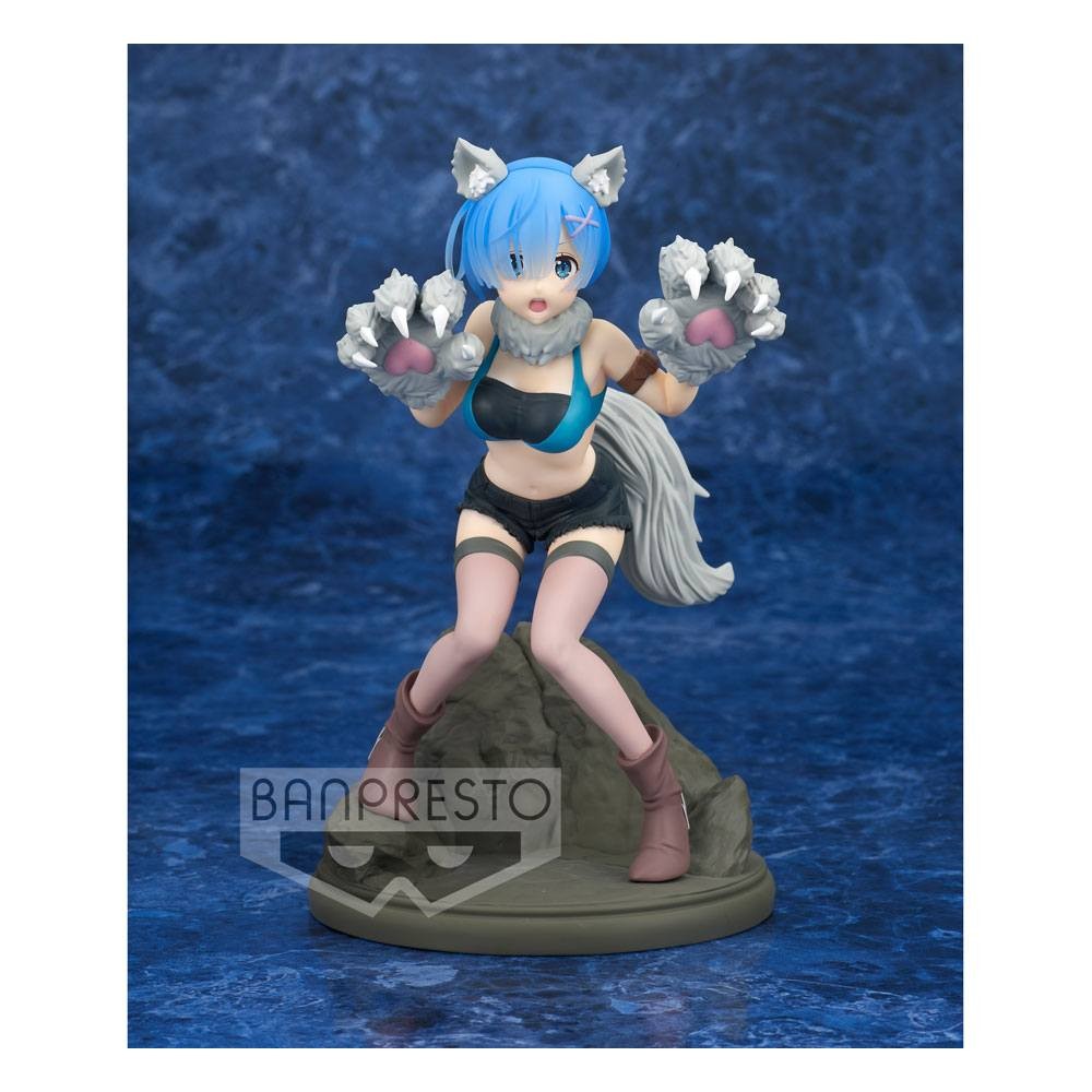 BANPRESTO ESPRESTO RE:ZERO STARTING LIFE IN ANOTHER WORLD EST REM MONSTER MONTIONS