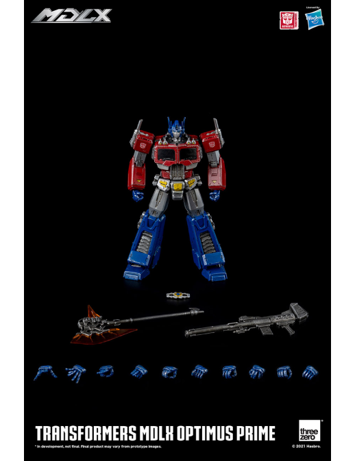 Threezero Transformers MDLX Articulated Figures Series Optimus Prime