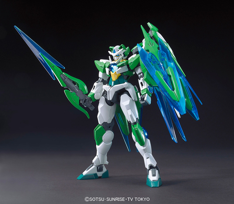 BANDAI HIGH GRADE HGBF 1/144 MOBILE SUIT GUNDAM GNT-0000SHIA GUNDAM 00 SHIA QANT
