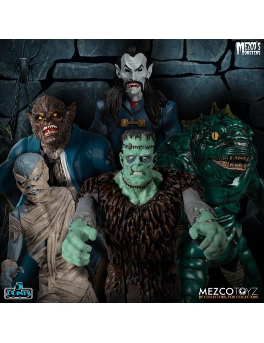 Mezco Monsters 5 Points Tower of Fear Deluxe Box Set