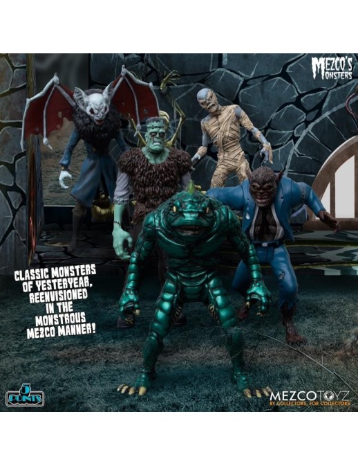 Mezco Monsters 5 Points Tower of Fear Deluxe Box Set