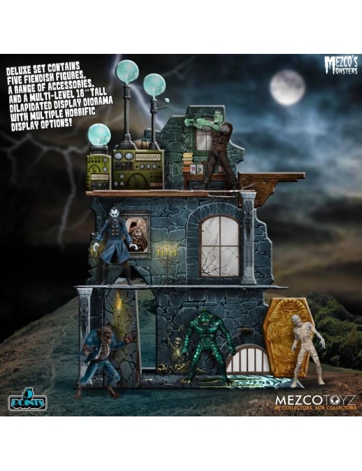 Mezco Monsters 5 Points Tower of Fear Deluxe Box Set