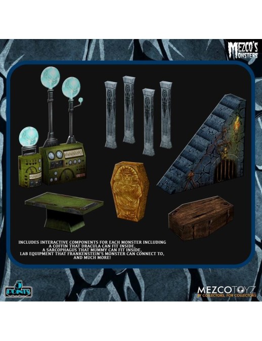 Mezco Monsters 5 Points Tower of Fear Deluxe Box Set