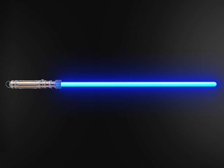 HASBRO STAR WARS THE BLACK SERIES REPLICA 1/1 FORCE FX ELITE LIGHTSABER LEIA ORGANA