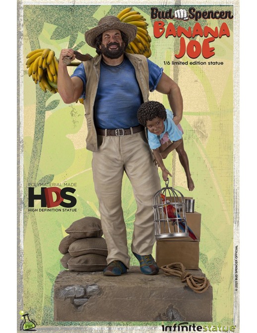Infinite Statue High Definition Statue Bud Spencer Banana Joe