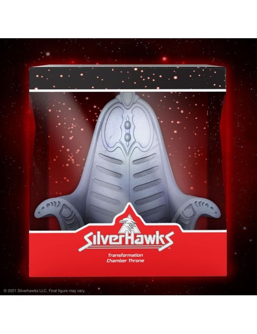 Super7 Ultimates Action Figure SilverHawks Mon Star's Transformation Chamber Throne