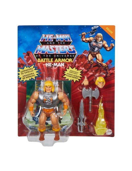 Mattel Masters of the Universe He-Man Deluxe Battle Armor