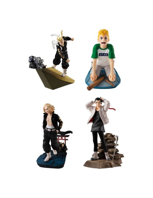 Megahouse Petitrama Series Tokyo Revengers Toman Heroic Scenes