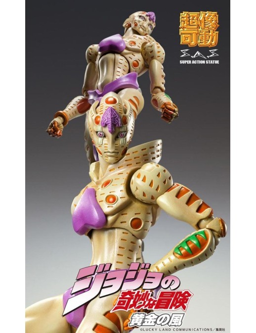 Medicos Super Action Statue JoJo's Bizarre Adventure Golden Wind Gold Experience Requiem