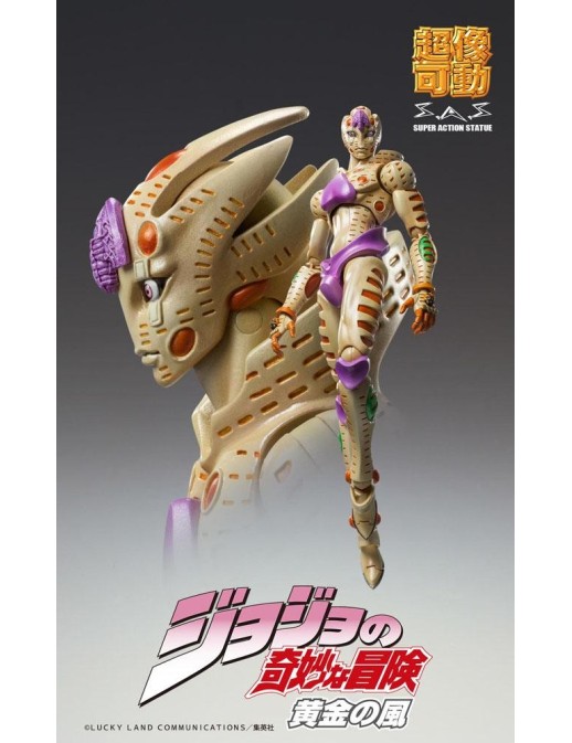 Medicos Super Action Statue JoJo's Bizarre Adventure Golden Wind Gold Experience Requiem