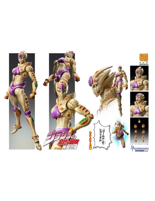 Medicos Super Action Statue JoJo's Bizarre Adventure Golden Wind Gold Experience Requiem
