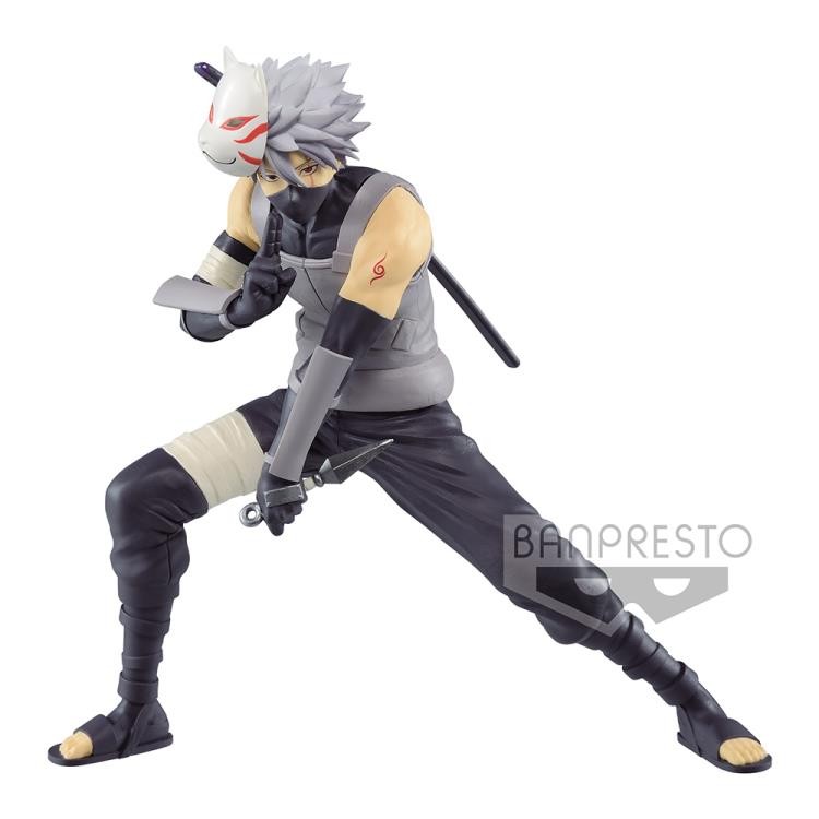 BANPRESTO VIBRATION STARS NARUTO SHIPPUDEN KAKASHI HATAKE ANBU BLACK OPS