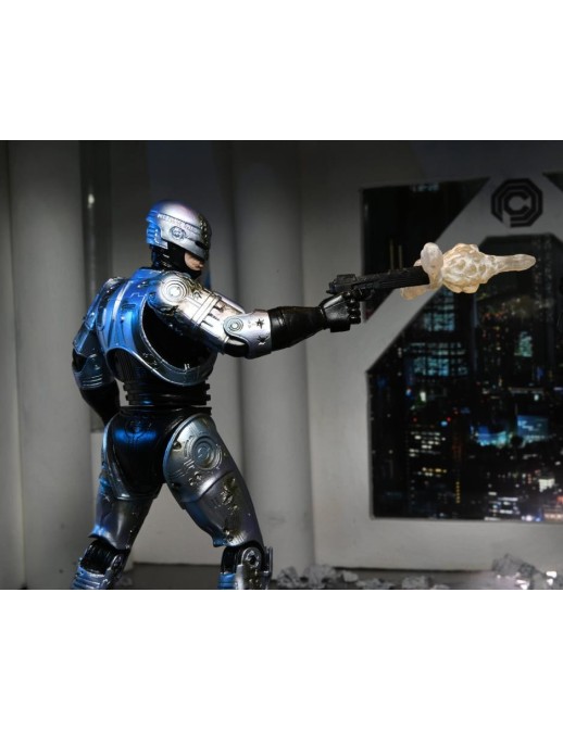 Neca Robocop Battle Damaged with Chair