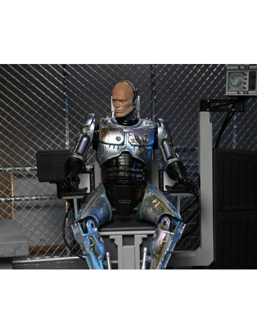 Neca Robocop Battle Damaged with Chair