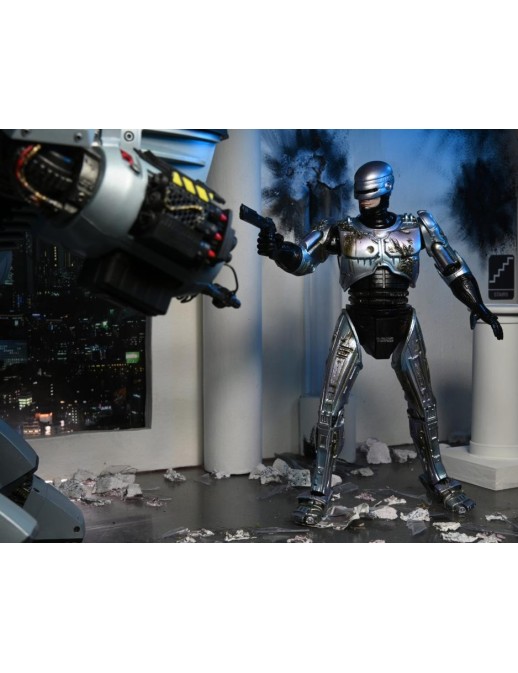 Neca Robocop Battle Damaged with Chair