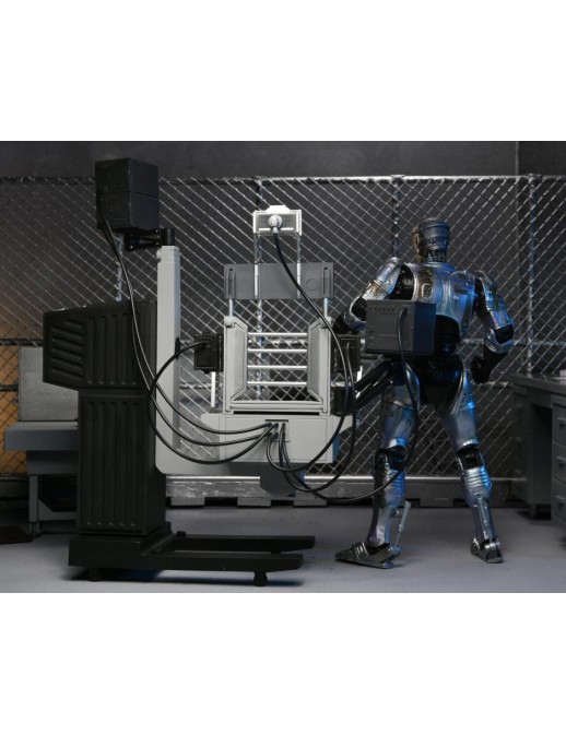 Neca Robocop Battle Damaged with Chair