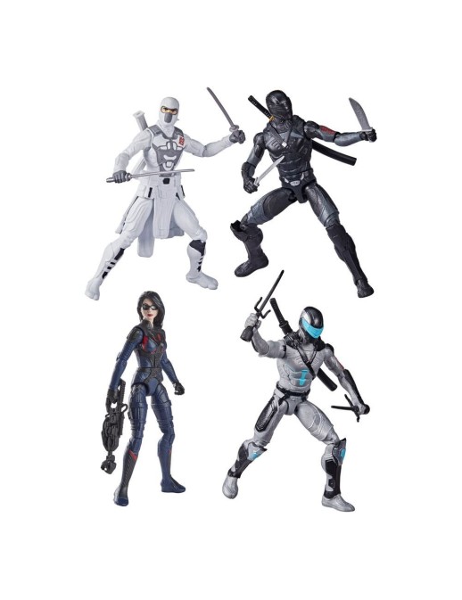 Hasbro Snake Eyes G.I. Joe Core Series Wave 1 Set of 4 Figures