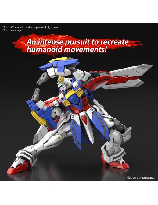 Bandai Real Grade RG 1/144 Mobile Suit Gundam GF13-017NJII God Gundam