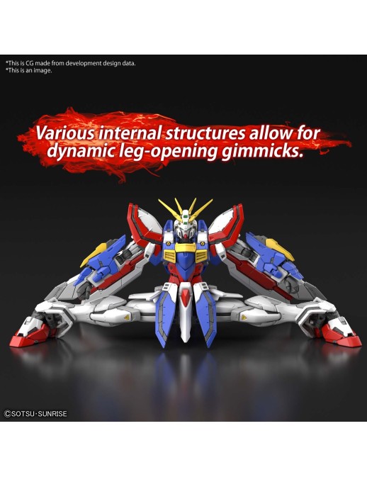Bandai Real Grade RG 1/144 Mobile Suit Gundam GF13-017NJII God Gundam