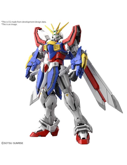 Bandai Real Grade RG 1/144 Mobile Suit Gundam GF13-017NJII God Gundam