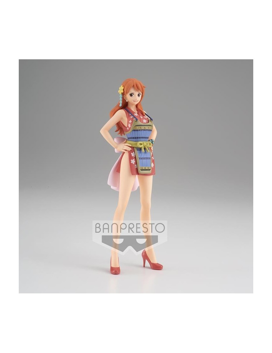 Banpresto DXF One Piece The Grandline Lady Nami Wanokuni Banpresto DXF One Piece The Grandline Lady Nami Wanokuni