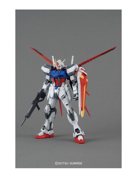 Bandai Master Grade MG 1/100 Mobile Suit Gundam GAT-X105+AQM/E-X01 Aile Strike Gundam Version RM