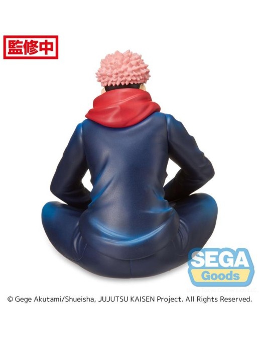 Sega Premium Perching Figure JuJutsu Kaisen Yugi Itadori