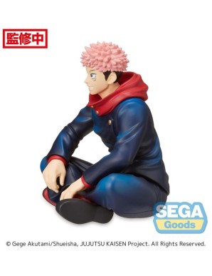 Sega Premium Perching Figure JuJutsu Kaisen Yugi Itadori
