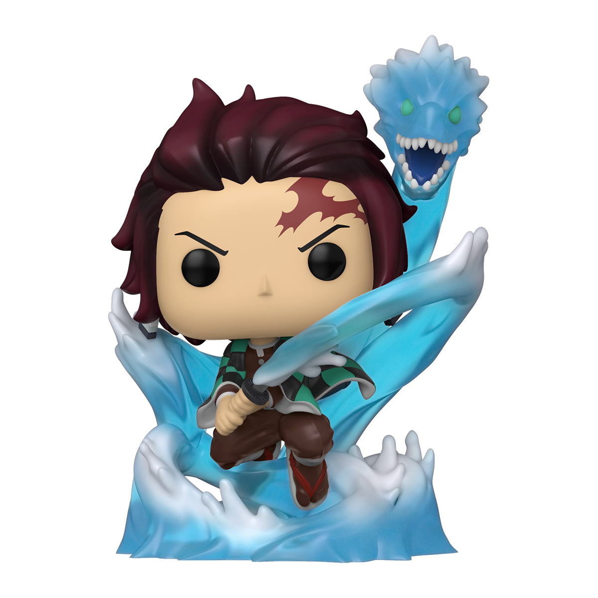FUNKO POP! ANIMATION 873 DEMON SLAYER KIMETSU NO YAIBA TANJIRO KAMADO GLOWS IN THE DARK SPECIAL EDITION