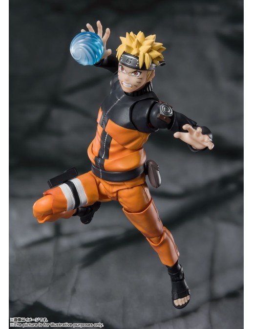 Bandai S.H. Figuarts Naruto Shippuden Naruto Uzumaki Kurama's Jinchuriki Entrusted with Hope