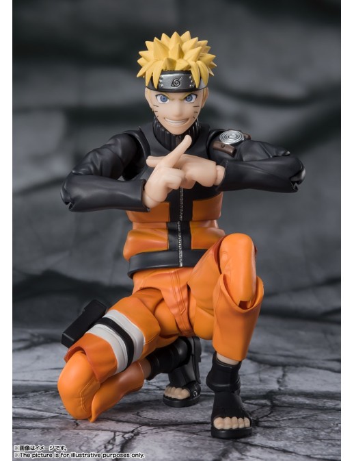 Bandai S.H. Figuarts Naruto Shippuden Naruto Uzumaki Kurama's Jinchuriki Entrusted with Hope