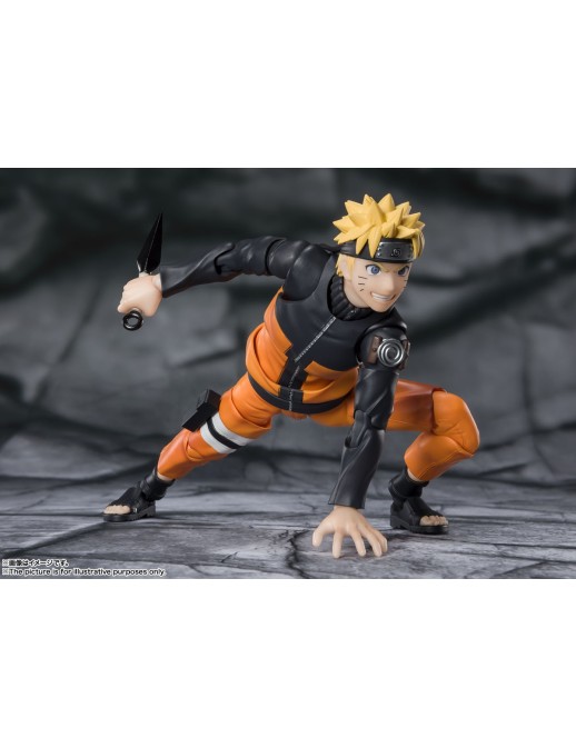 Bandai S.H. Figuarts Naruto Shippuden Naruto Uzumaki Kurama's Jinchuriki Entrusted with Hope