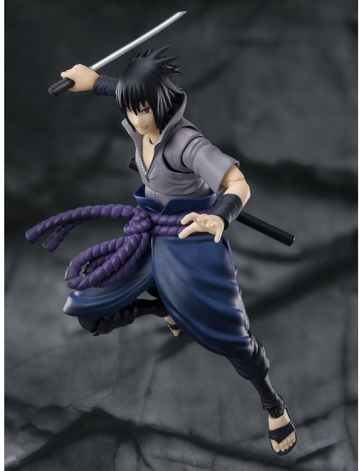 Bandai S.H. Figuarts Naruto Shippuden Sasuke Uchiha He Who Bears All Hatred
