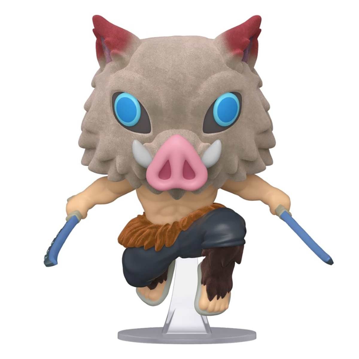 FUNKO POP! ANIMATION 875 DEMON SLAYER KIMETSU NO YAIBA INOSUKE HASHIBIRA FLOCKED SPECIAL EDITION