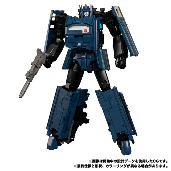 TAKARA TOMY TRANSFORMERS MASTERPIECE GATTAI MPG-02 RAILBOT GETSUEI