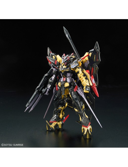 Bandai Real Grade RG 1/144 Mobile Suit Gundam MBF-P01-ReAMATU Gundam Astray Gold Frame Amatsu