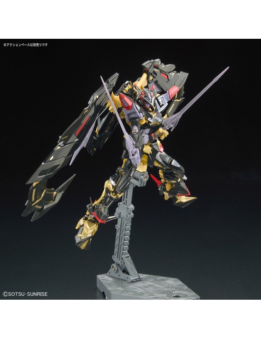 Bandai Real Grade RG 1/144 Mobile Suit Gundam MBF-P01-ReAMATU Gundam Astray Gold Frame Amatsu